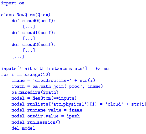 $\textstyle \parbox{70ex}{\footnotesize{%
\textcolor{blue}{\texttt{%
import os ...
... = ipath \\
\hspace*{5ex}model.run\_session() \\
\hspace*{5ex}del model}}
}}$